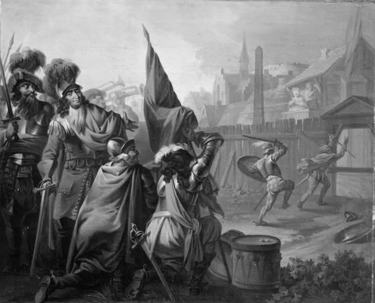 Ulysses von Ithacia, II akt, 9. scene, by Christian August Lorentzen, oil, 1798