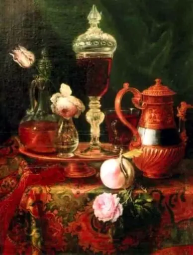 Natură moartă cu cană; pandant: Natură moartă cu vază, by Christian Berentz