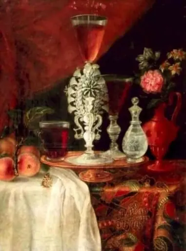 Natură moartă cu vază; pandant: Natură moartă cu cană, by Christian Berentz