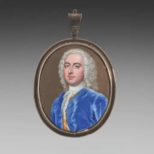Portrait of a Man, by Christian Friedrich Zincke