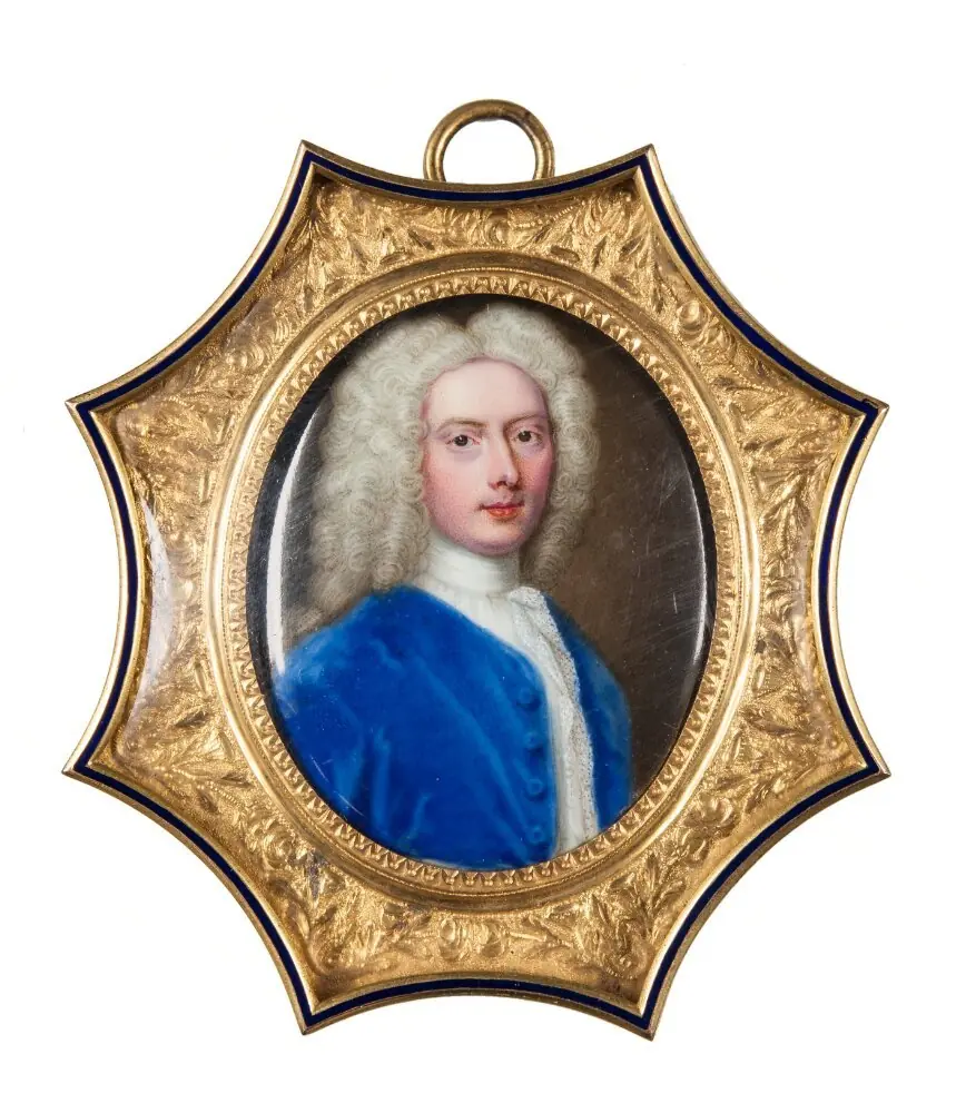 Unknown man, called Francis Dayrell, lord Ashley, by Christian Friedrich Zincke
