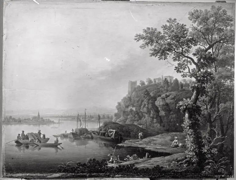 Rhine Landscape, by Christian Georg Schütz
