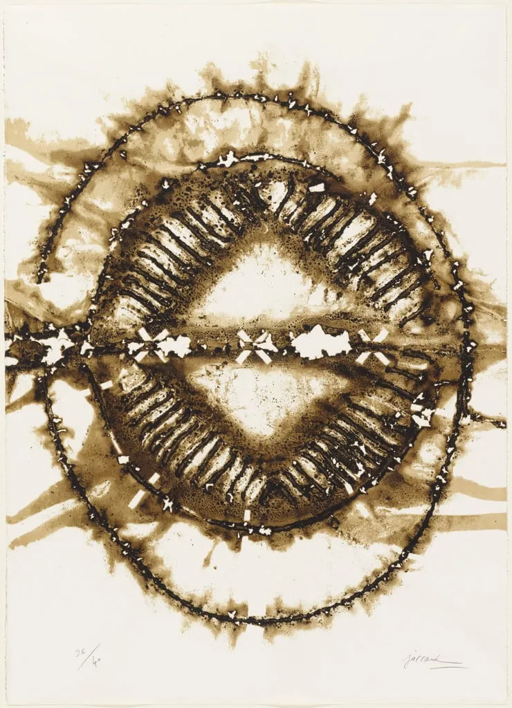 Untitled, by Christian Jaccard, ink, 1983