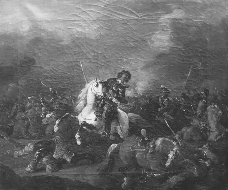 Reitergefecht, by Christian Ludwig von Loewenstern