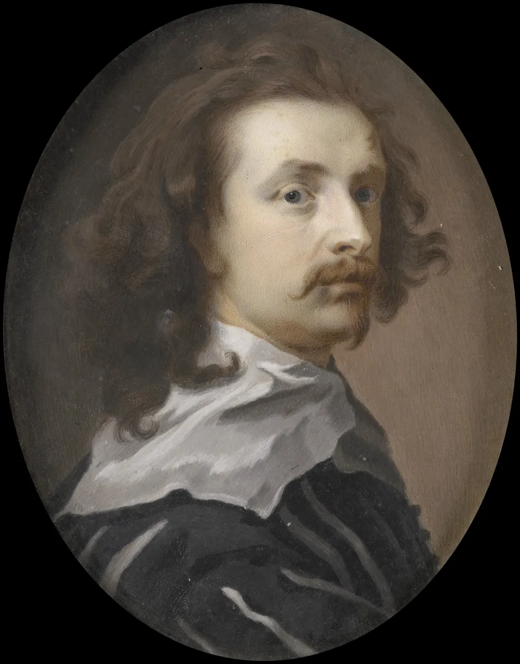 Portrait of the painter Anthony van Dyck, by Christian Richter, unspecified, 1711