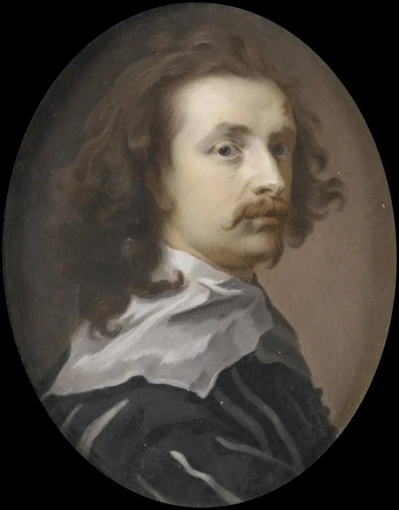 Portrait of the painter Anthony van Dyck, by Christian Richter