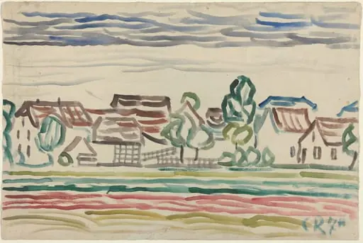 Landscape, by Christian Rohlfs