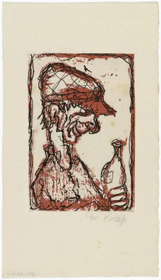 Untitled, by Christian Rohlfs, 1915
