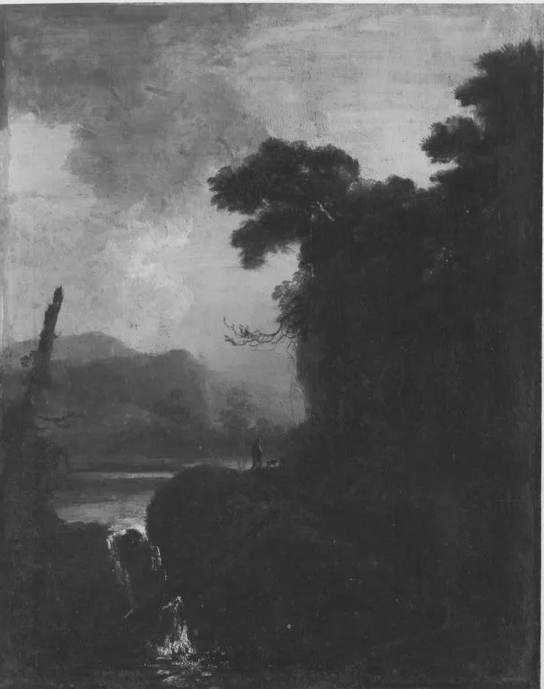 Abendlandschaft, by Christian Wilhelm Ernst Dietrich, unspecified, 1743
