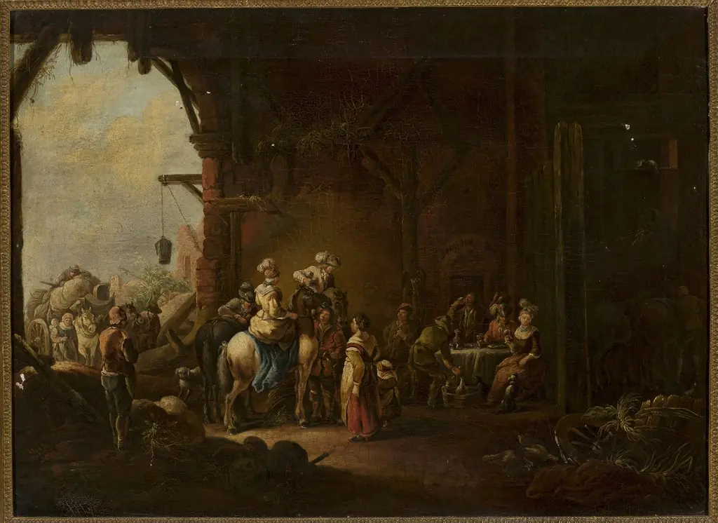 Inn, by Christian Wilhelm Ernst Dietrich