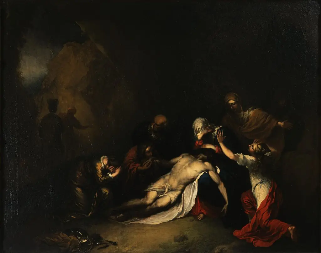 Lamentation of Christ, by Christian Wilhelm Ernst Dietrich
