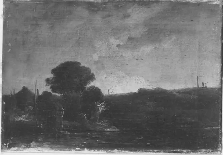 Landschaft, by Christian Wilhelm Ernst Dietrich