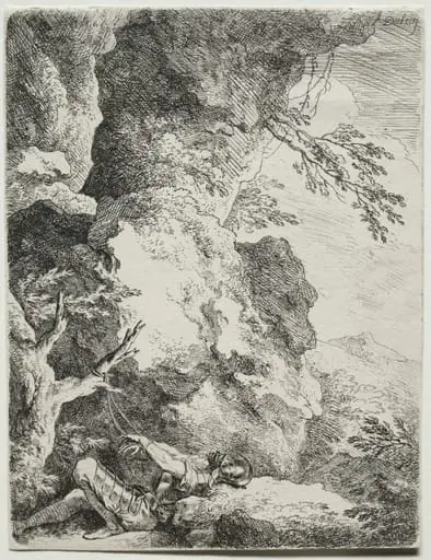 St. William, The Hermit Saint, by Christian Wilhelm Ernst Dietrich