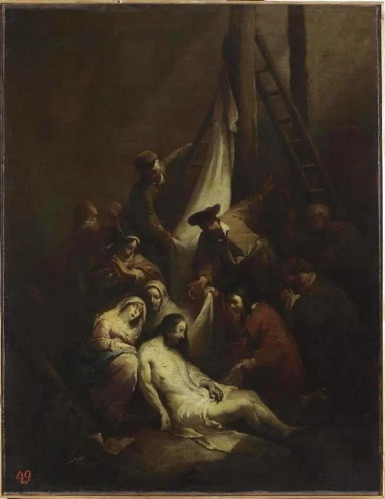 The Descent from the Cross, by Christian Wilhelm Ernst Dietrich