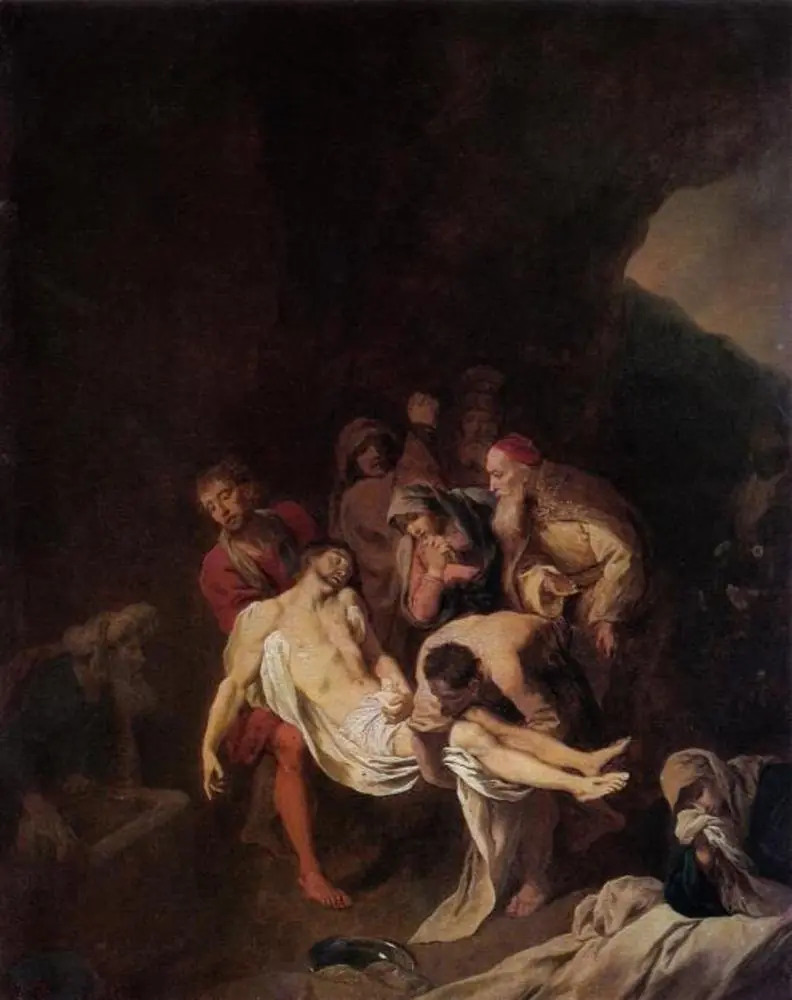 The Entombment, by Christian Wilhelm Ernst Dietrich