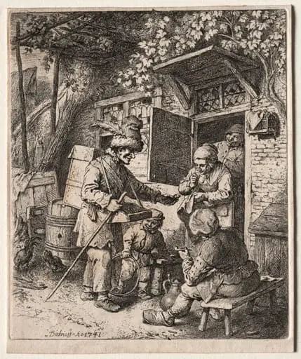 The Peddlar, by Christian Wilhelm Ernst Dietrich