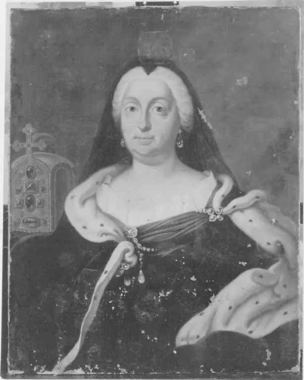 Maria Amalia of Austria as widow, by Christian Winck