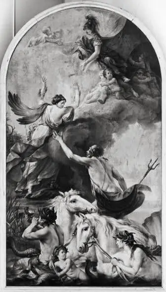 Neptun und Koronis, by Christian Winck