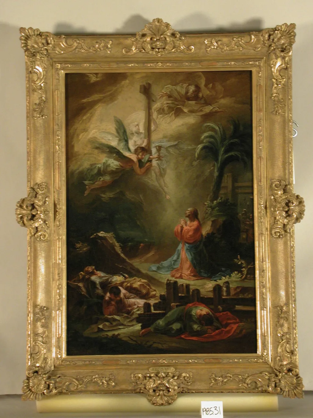 The Agony in the Garden, by Christian Winck, oil, 1773
