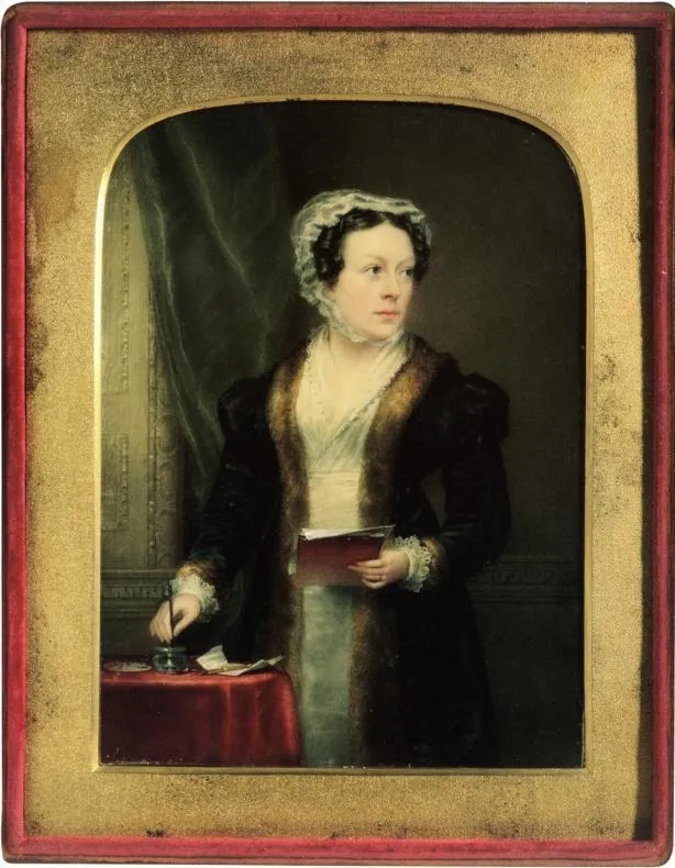 Mrs Christina Robertson, by Christina Robertson, watercolor, 1822