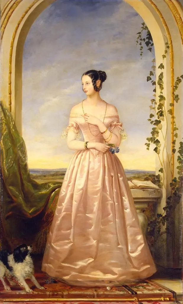 Portrait of Grand Princess Alexandra Nikolayevna, by Christina Robertson