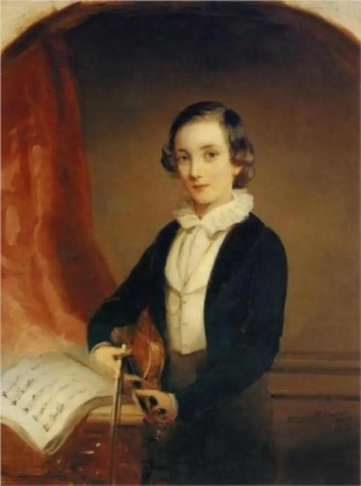 Portrait of Prince Nikolai B. Yusupov as a Teenager, by Christina Robertson