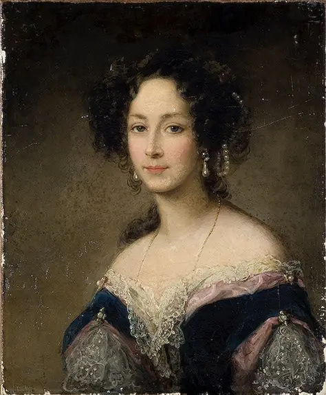Portrait of Princess Zinaida Yusupova (1809/10-1893)(?), by Christina Robertson