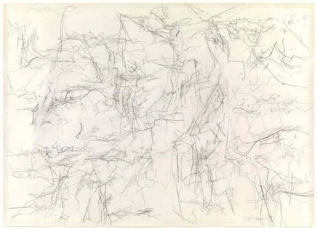 Untitled, by Christine Hiebert, charcoal, 2001