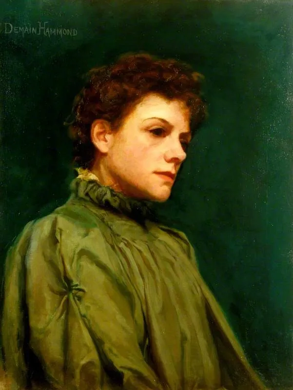 Alma Murray (1854–1945), by Christine M. Demain Hammond, oil, 1896