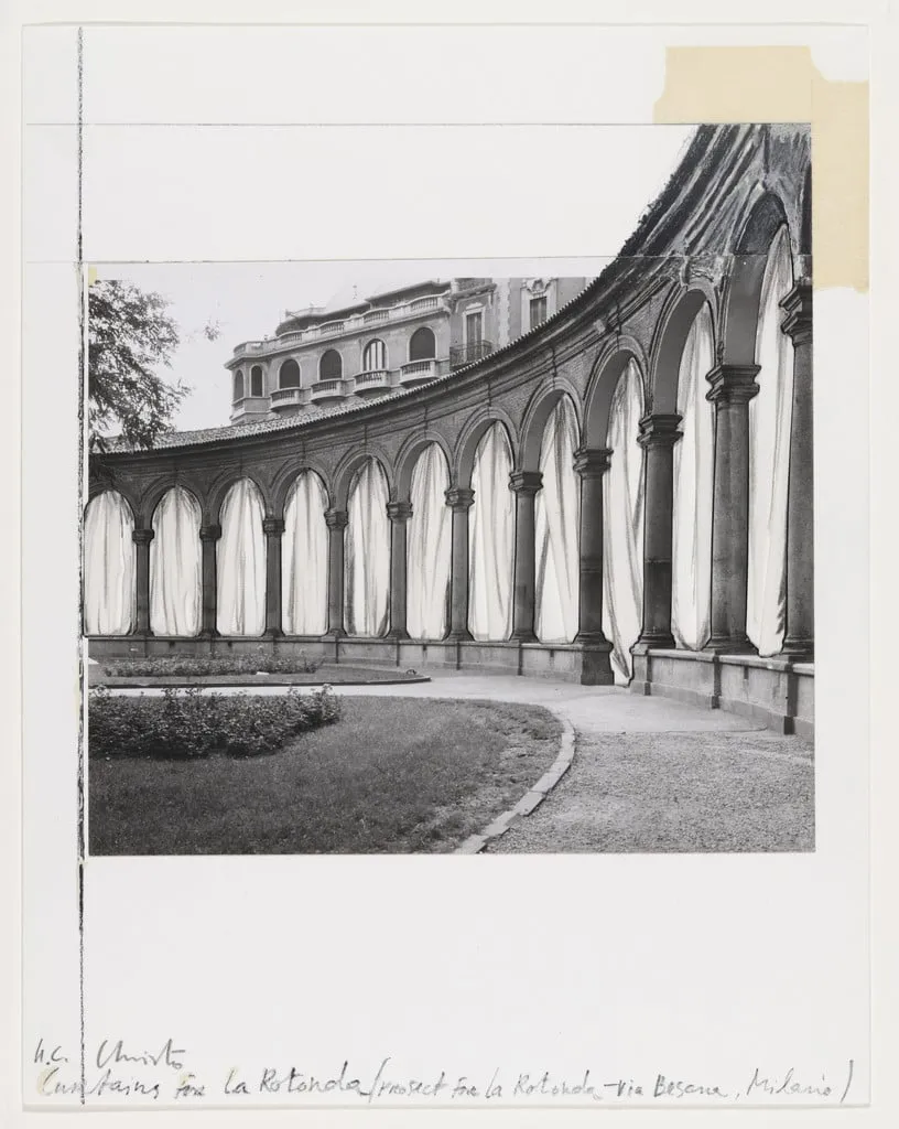Untitled, by Christo, graphite, 1985