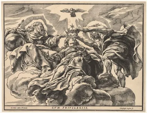 Coronation of the Virgin, by Christoffel Jegher