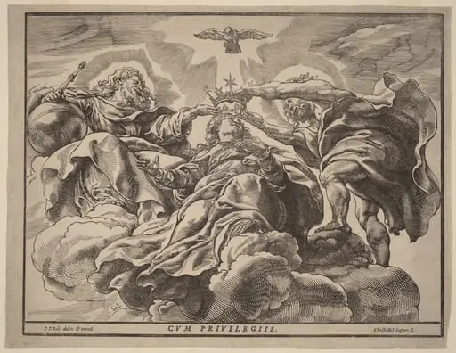 Coronation of the Virgin, by Christoffel Jegher