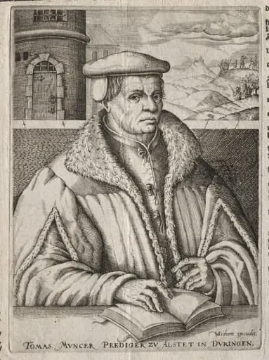 Portrait of Thomas Münzer, by Christoffel van Sichem