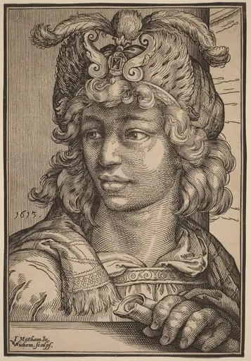 Bust of a Young Man, by Christoffel van Sichem I
