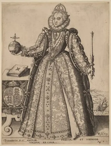 Elizabeth, Queen of Great Britain, by Christoffel van Sichem I