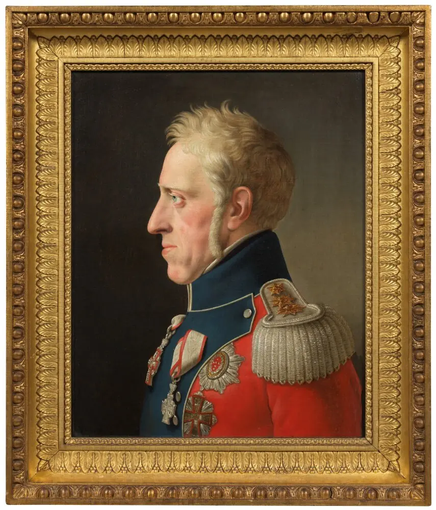 Frederik VI, King of Denmark, by Christoffer Wilhelm Eckersberg