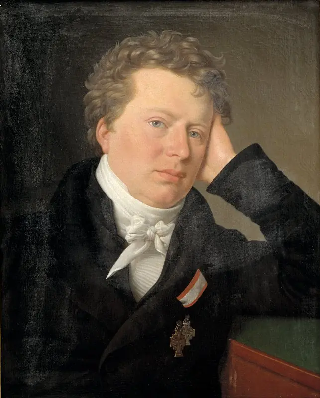 Juristen og statsmanden Anders Sandøe Ørsted, by Christoffer Wilhelm Eckersberg