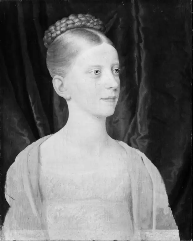 Princess Wilhelmine, Daughter of Frederik VI, by Christoffer Wilhelm Eckersberg