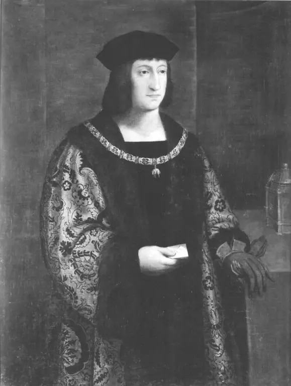 Bildnis eines jungen Fürsten (Kaiser Maximilian? Ferdinand?) (Kopie nach), by Christoph Amberger