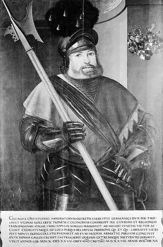 The field captain George of Frundsberg (1473-1528), by Christoph Amberger, 1538