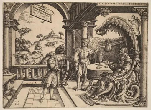 David Playing the Harp before Saul, by Christoph Bockstorfer
