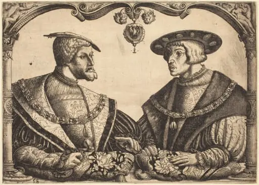 Emperors Charles V and Ferdinand I, by Christoph Bockstorfer