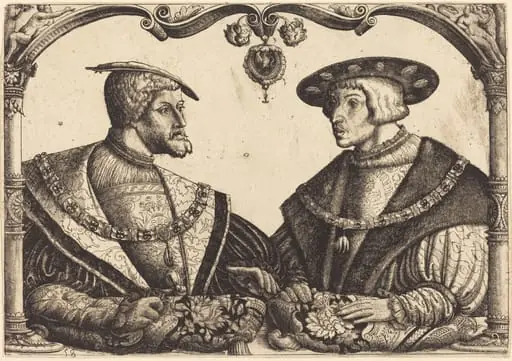 Emperors Charles V and Ferdinand I, by Christoph Bockstorfer