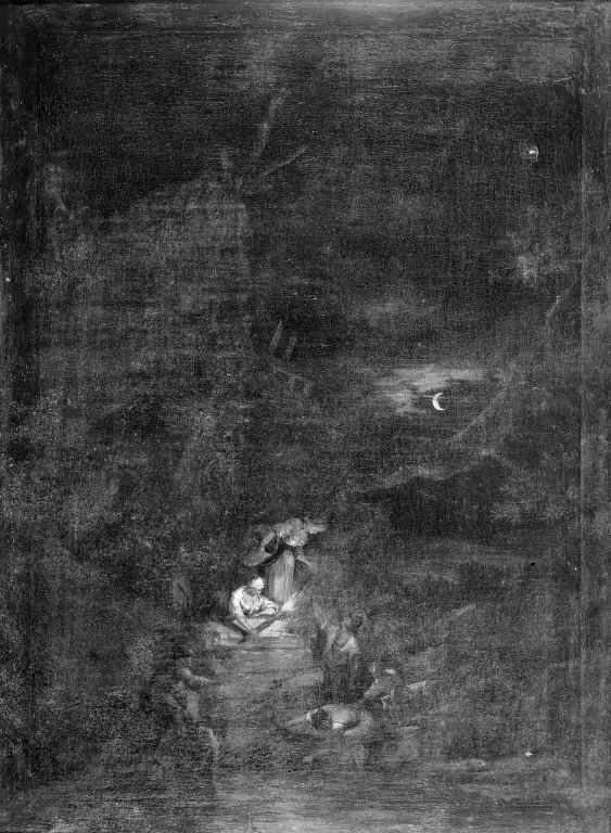 Moonlight, by Christoph Ludwig Agricola