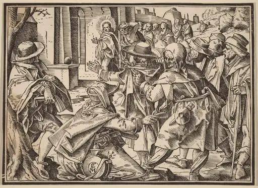 Christ Tells His Disciples of the Last Judgment, by Christoph Murer