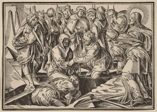 Christ Tells His Disciples of the Last Judgment, by Christoph Murer
