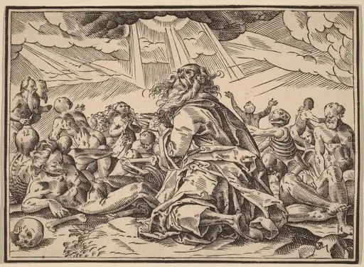 Christ Tells His Disciples of the Last Judgment, by Christoph Murer