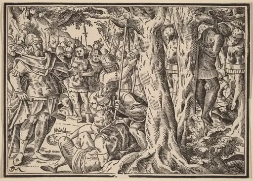 Christ Tells His Disciples of the Last Judgment, by Christoph Murer