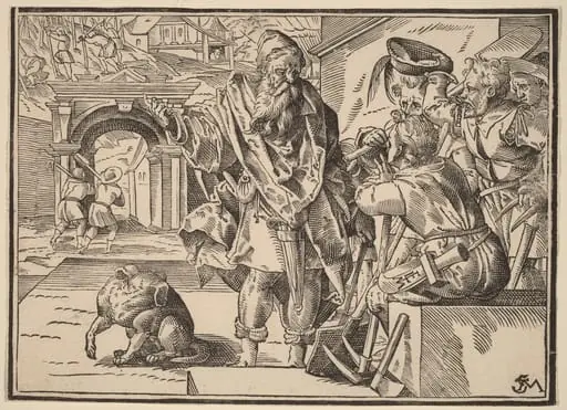 Christ Tells His Disciples of the Last Judgment, by Christoph Murer