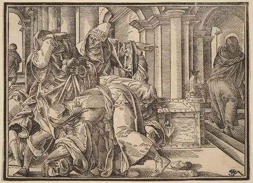 Christ Tells His Disciples of the Last Judgment, by Christoph Murer
